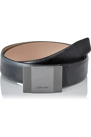 Calvin Klein Herren FORMAL Plaque 35MM K50K509642 Gürtel, , 80