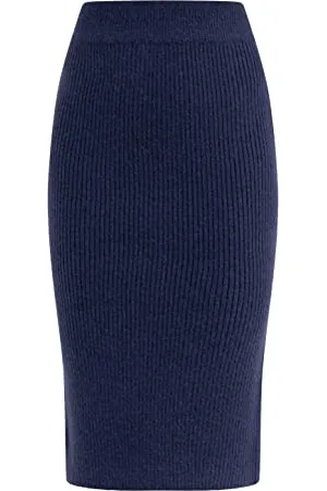 Risa Damen Strick Midirock vanne 25825228, , XS/S