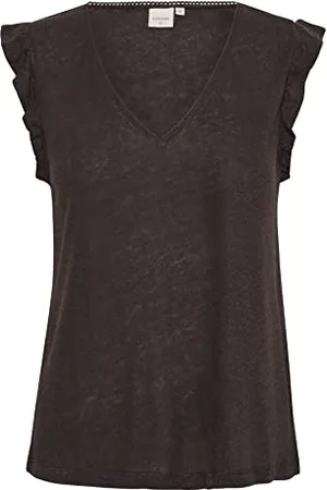 Cream Damen Crluna Jersey T-Shirt, , M