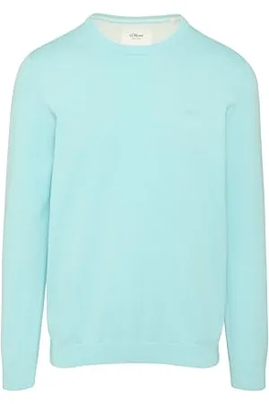QS by s.Oliver Herren 2156055 Pullover mit Logo-Detail, ,XXL