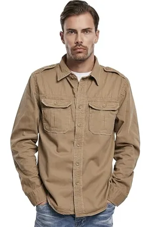 Brandit Vintage Shirt Long Sleeve, Farbe: , Größe: 7XL