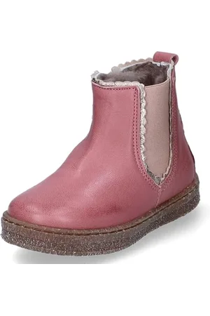 Bisgaard Kinder Winterstiefeletten SIGGI Lamb Rosa Leder