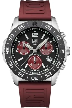 Luminox Herren Analog Schweizer Quarzwerk Uhr mit Kautschuk Armband XS.3155.1