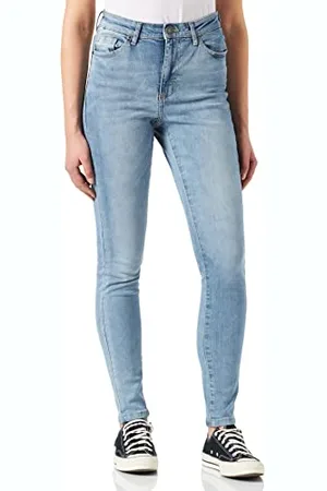 Urban classics Damen Dames Hoge Taille Skinny Broek Jeans, , 27W / 32L EU