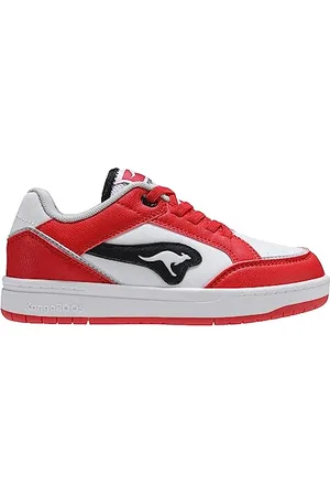 KangaROOS K-CP Dallas Sneaker, Fiery red/Jet Black, 32 EU
