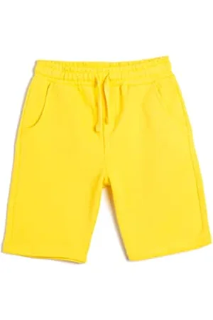 Koton Boys Basic Shorts Drawstring Pocket Detail Cotton