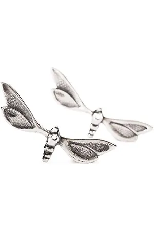 Trollbeads Damen-Ohrstecker Dragonfly 925 - TAGBE-10099
