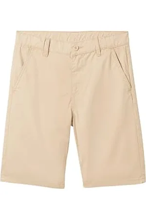 TOM TAILOR Jungen Kinder Basic Chino Shorts, cream toffee, 128