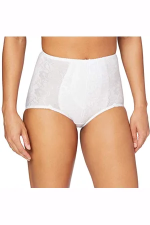 SASSA Damen Slip Miederslip, Jaquard, Weiß (Weiß 00100), 46 (Herstellergröße: 90)