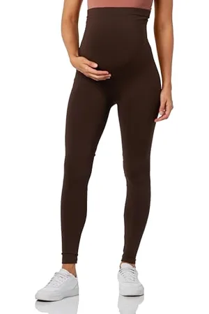 Noppies Maternity Damen Cara Seamless Sensil OTB Leggings, Coffee Bean-P664, XS/S