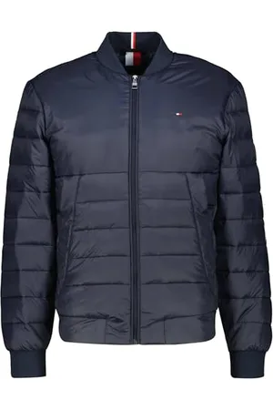 Tommy Hilfiger Herren Bomberjacke Packable Recycled Quilt Bomber Steppjacke, , S