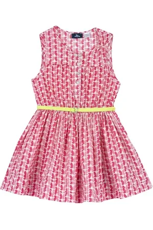 chicco Kleid Mädchen Ohne Ärmel, Bequem und Modisch, aus weicher Baumwolle, Waschbar In Der Waschmaschine, Kleidung für Mädchen, Entworfen in Italien