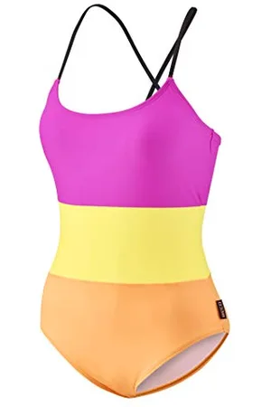 Beco Damen Pop Colour Strappy Badeazug Badeanzug, , 34