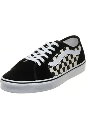 Vans Herren Filmore Decon Sneaker, Mehrfarbig ((Checkerboard) Black/White 5GX), 43 EU