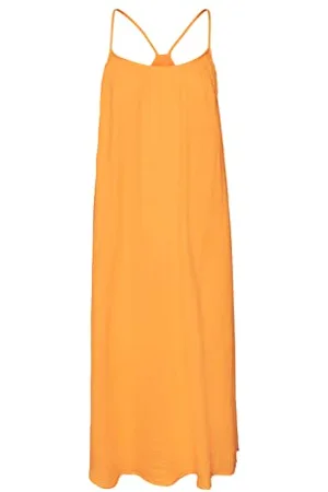 VERO MODA Damen Vmnatali Nia Singlet 7/8 Dress WVN Kleid, , M EU
