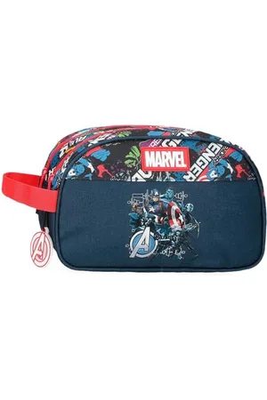 Marvel Joumma Avengers Legendary Federmäppchen, Kulturbeutel, ideale Größe für den Rucksack., , Kulturbeutel