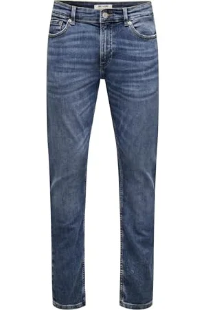 Only & Sons Herren Onswarp Skinny Blue Noos 3229 Jeans, Blue Denim, 32W / 32L EU