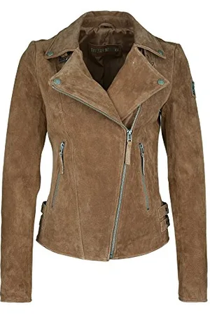 Freaky Nation Damen Taxi Driver-FN Lederjacke, , XL