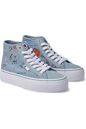 Dcshoes Damen Manual Hi Platform Sneaker, , 42.5 EU