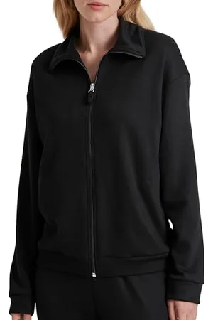 Calida Lounge Element Jacke Damen, mit Seitentaschen, temperaturausgleichend und atmungsaktiv