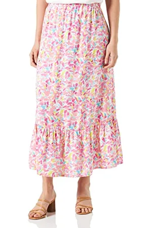 Mama;licious Damen Mlcasey Wo Midi Skirt Hw A., , L
