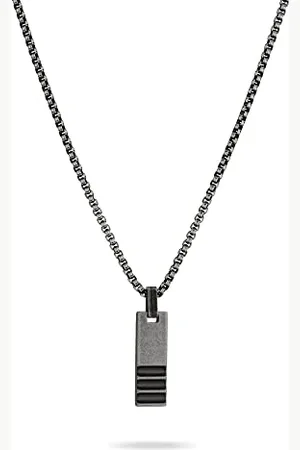 Fynch-Hatton Halskette FHJ-0002-N-60 Edelstahl Antik