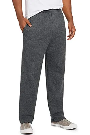 Hanes Herren, EcoSmart Fleece Sweats for Men, Open Bottom Sweatpants, 30.5" Trainingshose, , XXL