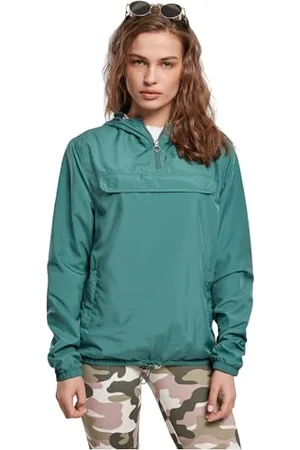 Urban classics Damen Ladies Basic Pull Over Jacket Windjacke, , L