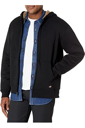 Dickies Herren Sherpa Lined Hooded Sweatshirt, Black, M