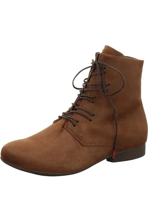 Think! Damen GUAD2 Leder gefütterte nachhaltige Stiefelette, , 38 EU