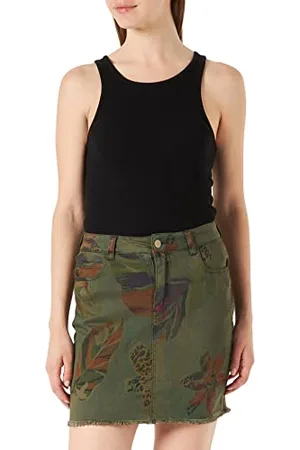 Desigual Womens FAL_Davos Rock, Green, 38