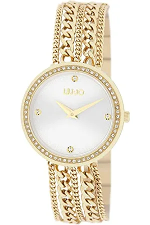 Liu Jo Damen Analog Quarz Uhr mit Edelstahl Armband TLJ1811