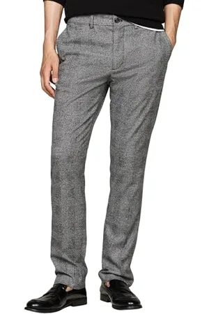 Tommy Hilfiger DC Denton Brushed Check Anzughosen Herren, , 36W / 32L