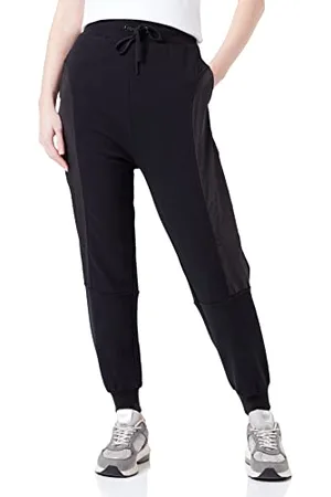 Moschino Moschino Damen Elastic Hems With Matching Inserts And Skate Print Casual Pants, , 42 EU