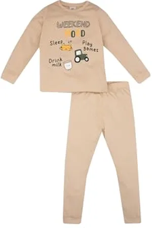 DeFacto Schlafanzüge für Baby Jungen, Pyjama Baby Jungen, Bekleidungssets für Baby-Jungen Gemütliche Nachtwäsche für die Kleinen Helden