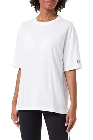 Champion Damen Legacy Icons Tonal W-Oversized C-Logo S/S Crewneck T-Shirt, , X-Large