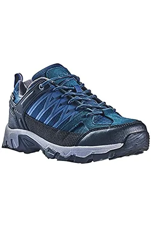 Black Crevice Damen Trekkingschuhe, Wasserdicht, Low, blau/grau, 40