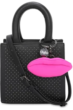 Buffalo Damen Boxy16 Muse Black Handtasche