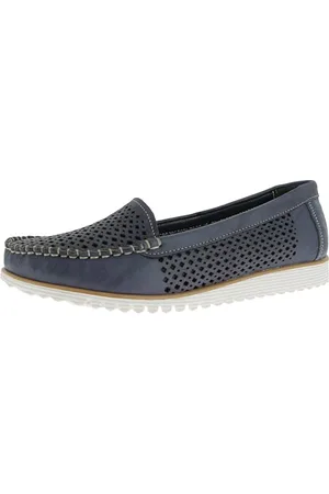 Andrea Conti Damen Mokassin, d.blau, 40 EU