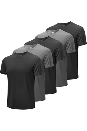 MEETWEE Herren T-Shirt Kurzarm Sommer Sports Tshirts Gym Fitness Männer Schnelltrocknend Atmungsaktiv Trainingsshirt Funktionsshirt Sportshirt