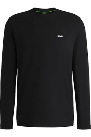 HUGO BOSS Herren Tee Long T-Shirt, Black1, XS EU