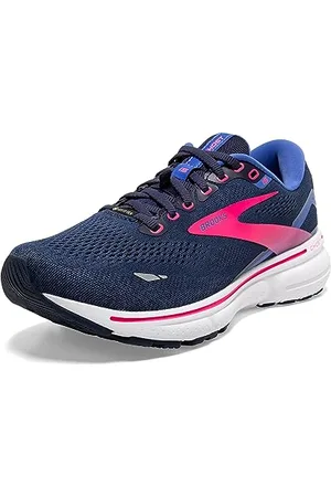 Brooks Damen Ghost 15 GTX Sneaker, Peacoat/Blue/Pink, 36.5 EU