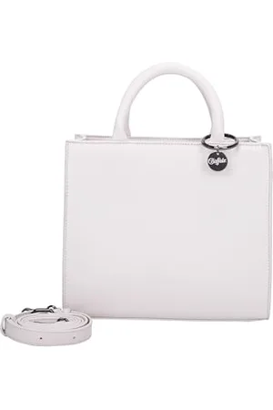 Buffalo Damen Big Boxy Muse White Shopper