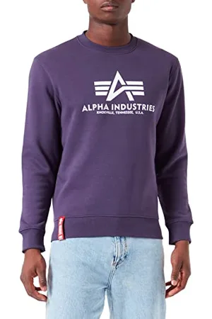 Alpha Industries Herren Basic Sweater Für Sweatshirt, , S EU