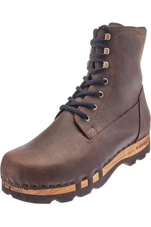 Woody Herren Paul Halblange Stiefel, Caffe, 49 EU
