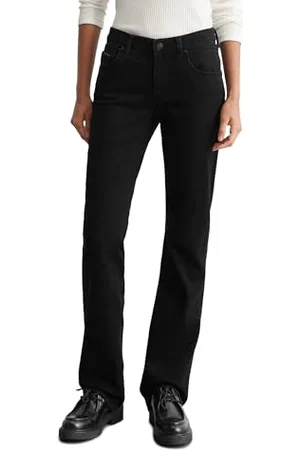 Marc O’ Polo Marc OߴPolo Denim Damen Jeanshose mit Stretch-Anteil Bootcut, Schwarz (Black Multi 02), W32/L30
