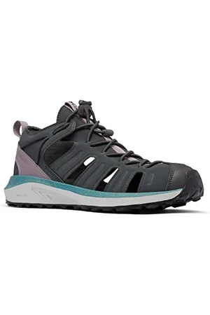 Columbia Trailstorm H20 wasserdichte Trekkingsandalen für Damen, Grau (Dark Grey x Deep Wisteria), 39 EU