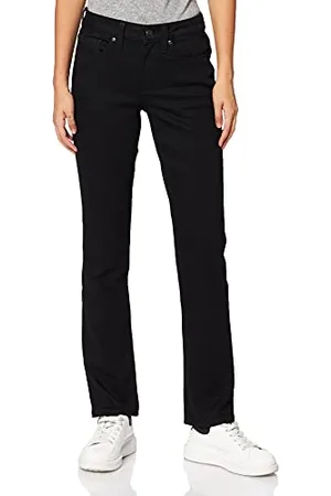 Lee Damen Legendary Regular Jeans, Black, 28W / 33L