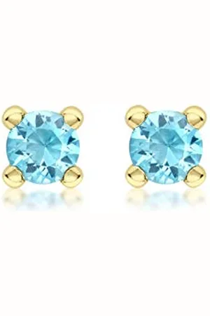 Amazon Ohrstecker aus 9-karätigem Gold mit Geburtsstein für Dezember (ehemals Amazon Collection)