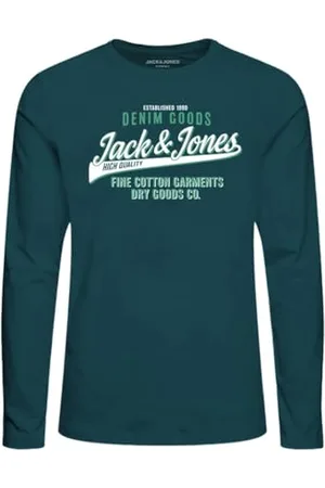 JACK&JONES JUNIOR Jungen Jjelogo Tee O-Neck 2 Col Noos Mni Langarmshirt, , 98 EU